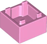 Container, Box 2 x 2 x 1 - Top Opening with Raised Inner Bottom