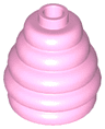 Cone 2 x 2 x 1 2/3 with Stacked Rings (Beehive / Cotton Candy)