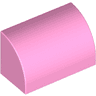 Slope, Curved 1 x 2 with Bottom Stud Holder
