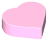 Tile, Round 1 x 1 Heart