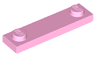 Plate, Modified 1 x 4 with 2 Studs with Groove