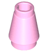 Cone 1 x 1 with Top Groove