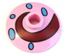 Dish 2 x 2 Inverted (Radar) with Dark Red Swirl and Medium Blue Spots Pattern (SpongeBob SquarePants Gary Snail Shell)