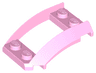 Wedge 4 x 3 Open with Cutout and 4 Studs