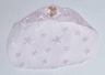Belville Cloth Bed Veil - Medium with Sparkly Stars Pattern