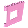 Duplo Wall 1 x 8 x 6 Hinge on Left with Window Opening