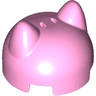 Brick, Round 2 x 2 x 1 1/3 Dome Top with Cat Ears