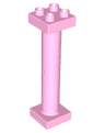 Duplo Support Column 2 x 2 x 6 Round with Open Latticed Back