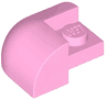 Slope, Curved 2 x 2 Corner Round with Recessed Stud