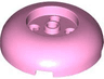 Brick, Round 4 x 4 Dome Top with 2 x 2 Recessed Center