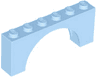 Arch 1 x 6 x 2 - Medium Thick Top without Reinforced Underside