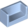 Panel 1 x 2 x 1 with Rounded Corners and 2 Sides