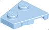 Wedge, Plate 2 x 2  Left