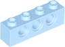 Technic, Brick 1 x 4 with Holes
