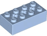 Technic, Brick 2 x 4 with 3 Axle Holes