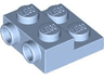 Plate, Modified 2 x 2 x 2/3 with 2 Studs on Side - Hollow Bottom Tube