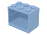 Container, Cupboard 2 x 3 x 2 - Solid Studs