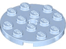 Plate, Round 4 x 4 with Hole