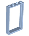 Door, Frame 1 x 4 x 6 with 2 Holes on Top and Bottom