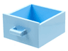 Container, Cupboard 4 x 4 x 4 Drawer, Open Handle