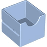 Duplo, Furniture Drawer 2 x 2 with Semicircle Cutout