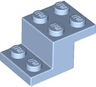 Bracket 3 x 2 x 1 1/3 with Bottom Stud Holder