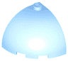Brick, Round Corner 3 x 3 x 2 Dome Top