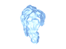 Minifigure, Hair Female Long with Part over Face