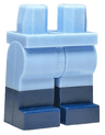Hips and Legs with Molded Dark Blue Lower Legs / Boots Pattern