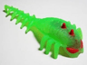 Hero Factory Brain with Molded Hard Plastic Red Eyes and Spikes Pattern - Flexible Rubber