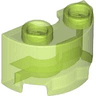 Cylinder Half 1 x 2 x 1