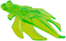 Plant Leaves Angular with Bar Handle on End, 7 Spikes