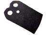 Minifigure Cape Cloth, Straight Sides - Spongy Stretchable Fabric