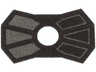 Minifigure Armor Pauldron Cloth with Single Hole with Dark Bluish Gray Panels Pattern