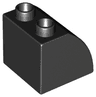 Duplo, Brick 2 x 2 x 1 1/2 Slope Curved