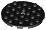 Plate, Round 6 x 6 with Hole