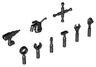Minifigure, Utensil Tools, 9 in Bag (Multipack)