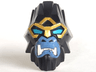 Large Figure Head Modified Chima Gorilla with Blue Eyes with Gold Outline Pattern