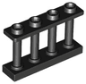 Fence 1 x 4 x 2 Spindled with 4 Studs