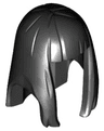 Minifigure, Hair Female Long Straight with Bangs - Flexible Rubber