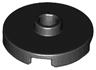 Tile, Round 2 x 2 with Open Stud