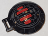 Dish 6 x 6 Inverted with Bar Handle with SW Kylo Ren's TIE Fighter Hatch Pattern
