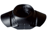 Minifigure Armor Shoulder Pads Rounded with Neck Protection Smooth and Clip on Back