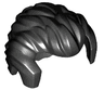 Minifigure, Hair Short Swept Back with Sideburns and Widow's Peak