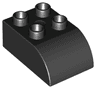 Duplo, Brick 2 x 3 Slope Curved