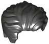 Minifigure, Hair Swept Left Tousled with Slight Widow's Peak and Short Sideburns