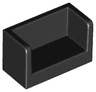 Panel 1 x 2 x 1 with Rounded Corners and 2 Sides