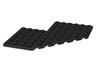 Wedge, Plate 10 x 10 with 4 x 4 Cutout and Cut Corner