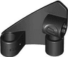 Technic, Panel Curved #10 3 x 3 Tapered Right