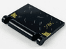 Minifigure, Utensil Book Cover with Gold Corner Trim and 'TMR', Light Bluish Gray Scratches Pattern (Tom Riddle's Diary)